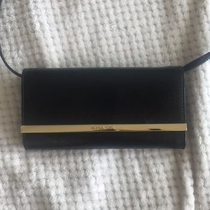 Michael Kors black patent leather bag